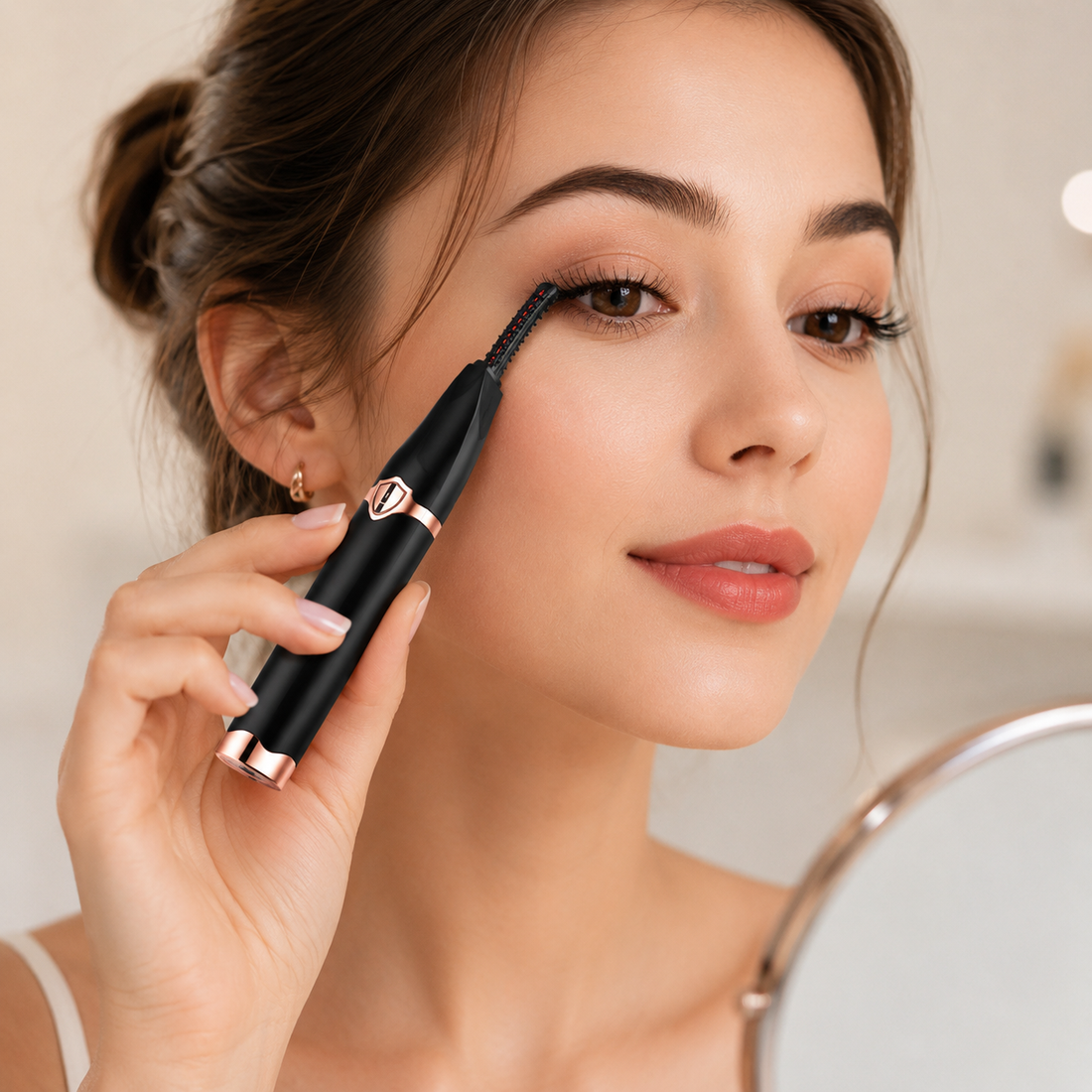 360° Rotating Rechargeable Heated Eyelash Curler