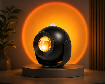 Rotating Body Sensing Sunset Light