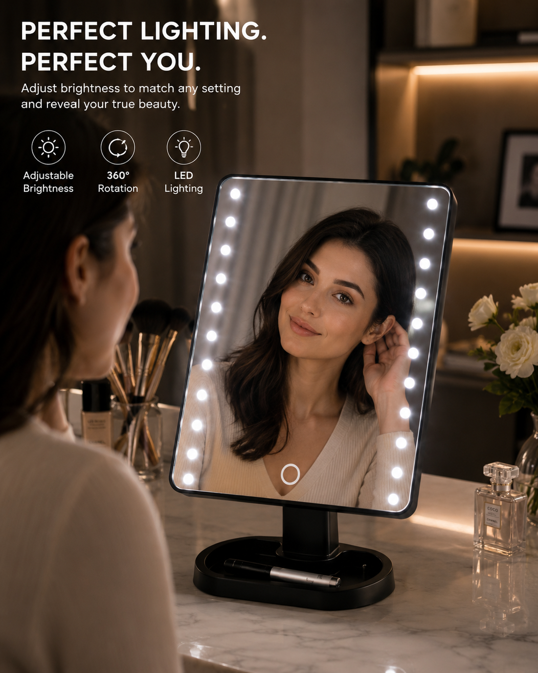 Large LED Mirror